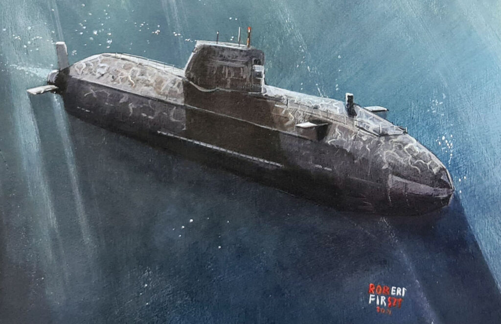 Okręt podwodny HMS Ambush z wydawnictwa Orlik – inbox