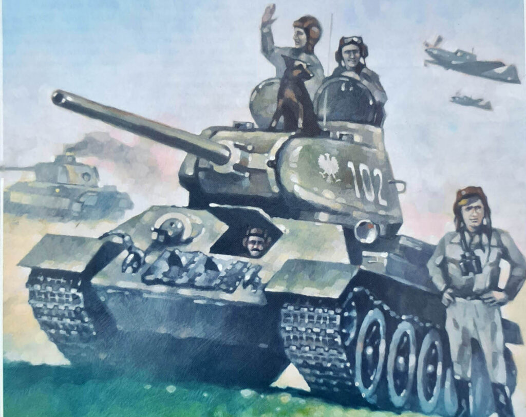 Czołg średni T-34/85 „RUDY” wydawnictwa Mały Modelarz – inbox