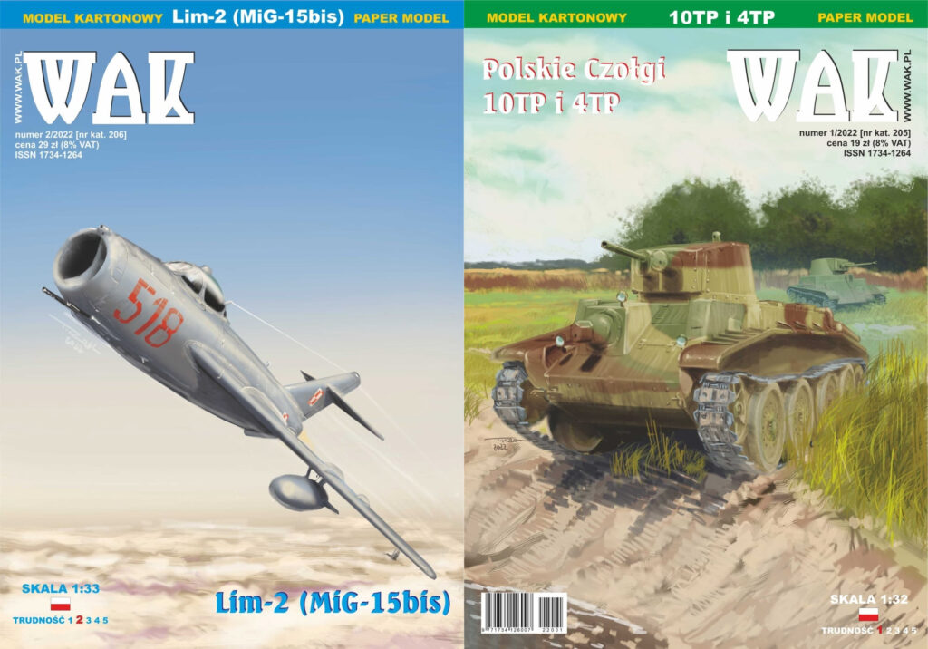 Lim-2 oraz czołgi 10TP i 4TP z wydawnictwa WAK