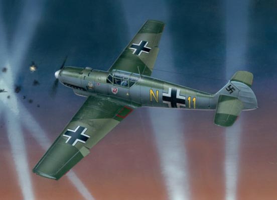 Messerschmitt Bf-109D z serii MPModel