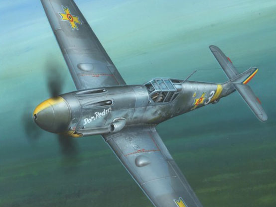 Messerschmitt Bf-109G4 od MPModel – inbox