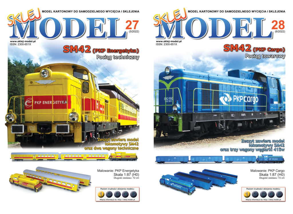 SM-42 PKP Cargo i PKP Energetyka od SKLEJ Model