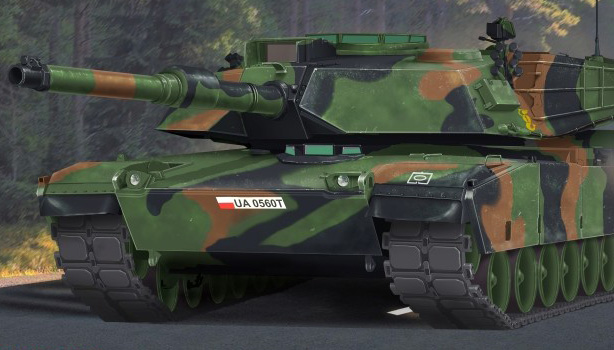 M1A1 Abrams z wydawniczej serii ANGRAF