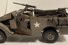 White M3A1 Scout Car