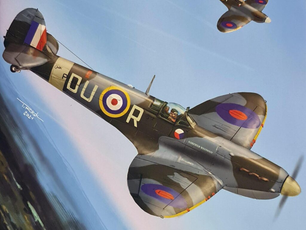 Spitfire Mk.IIa z wydawnictwa WAK – inbox