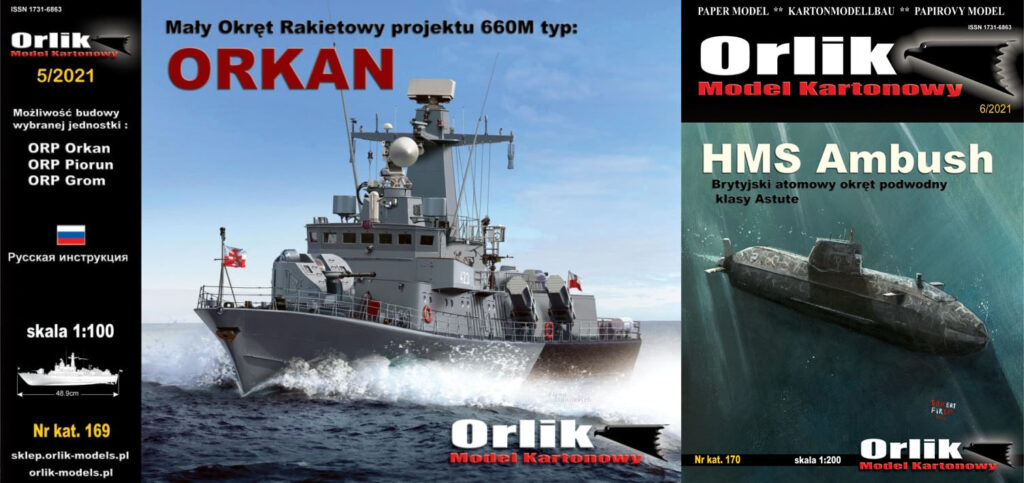 Orkan i HMS Ambush zapowiedzi wydawnictwa ORLIK