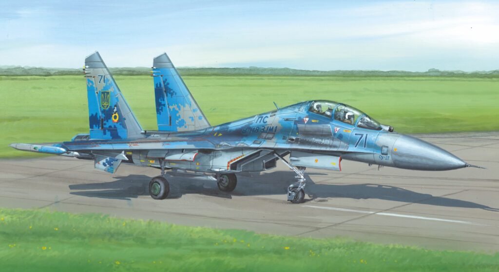 Su-27 UBM z wydawniczej serii ANGRAF